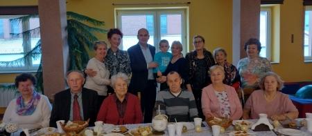 Spotkanie opłatkowe Klubu Seniora ''Złota Jesień''